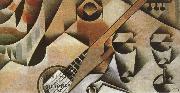 Juan Gris Banjor and cup oil painting reproduction